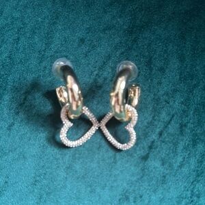 Baublebar Gold Heart Earrings
